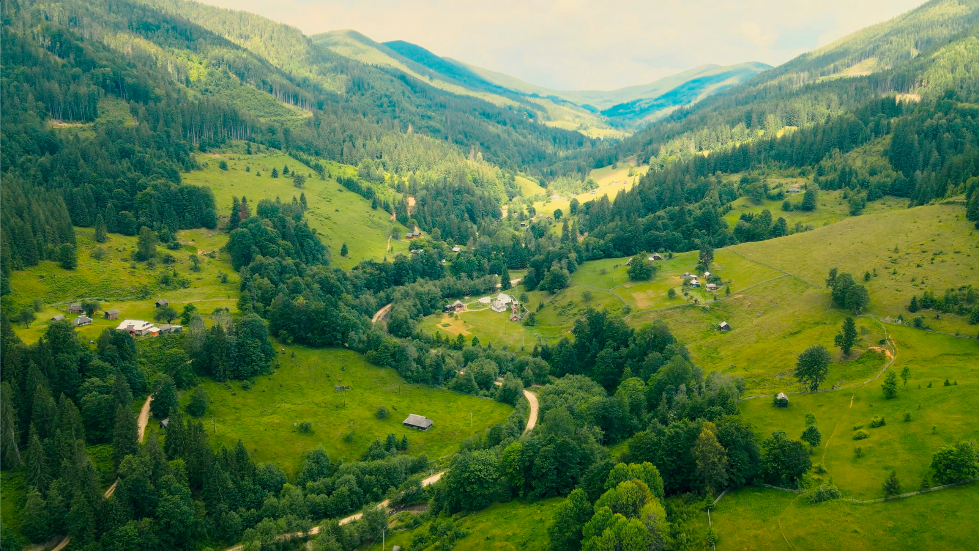 Село Волова в Карпатах